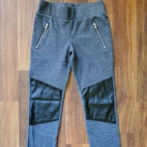 FADED GLORY GIRLS JOGGERS GREY & BLK